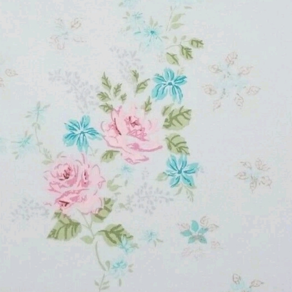 Lily Rose Duvet Cover Set Blue - Simply Shabby Chi - Picture 8 of 13